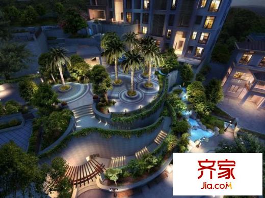 大南山紫园外景图