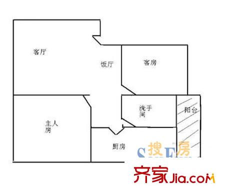 深圳 阳光翠园 户型图8