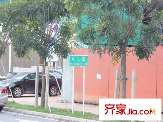 新天湾畔配套图周边路牌