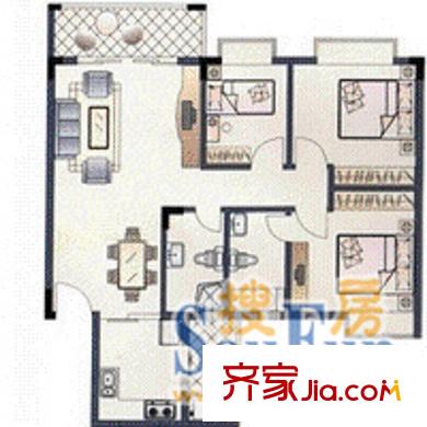 万科城户型