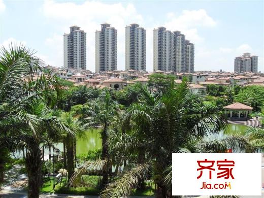 万科城外景图