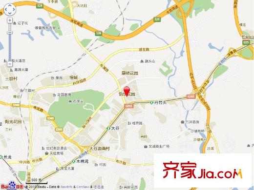 左庭右院交通图