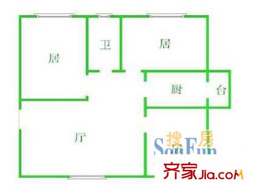深圳 时代骄子大厦 户型图7