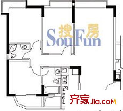 深圳嘉南美地户型图1