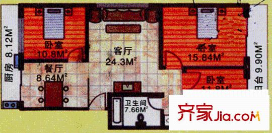 太原 新苑小區(qū) 戶型圖