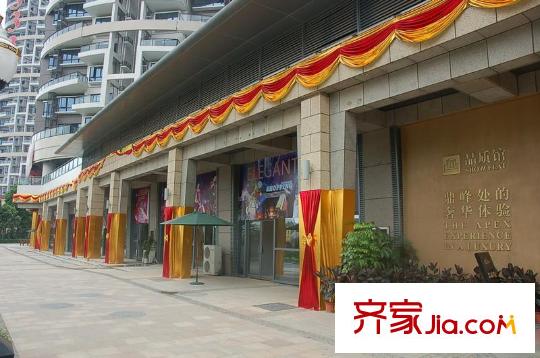 阅山华府配套图北侧紫麟山底商