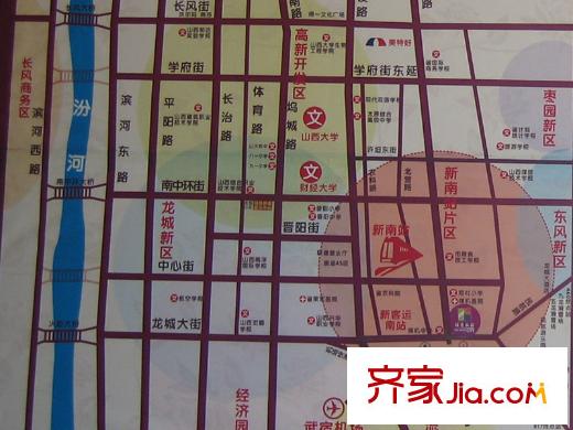 綠景新都交通圖