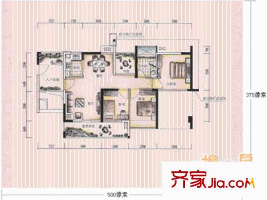 深圳 桂芳园四期 三房二厅一卫