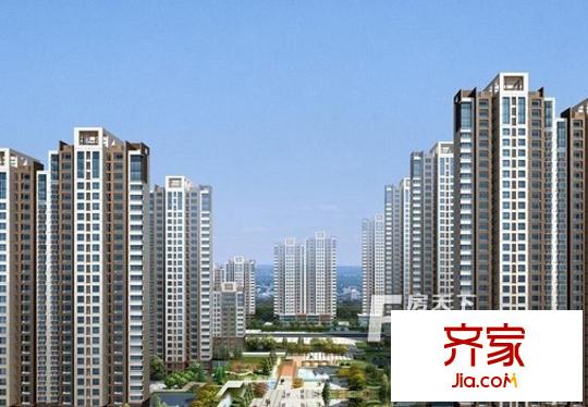 蘭橋圣菲項(xiàng)目外景圖太原  