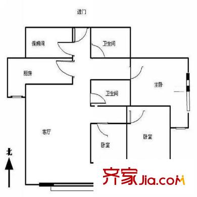 太原 康居家園 戶型圖