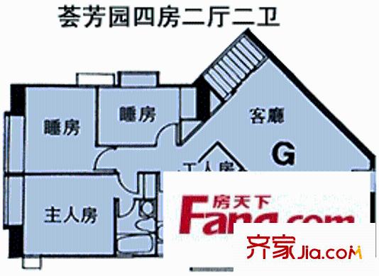 深圳荟芳园户型图11