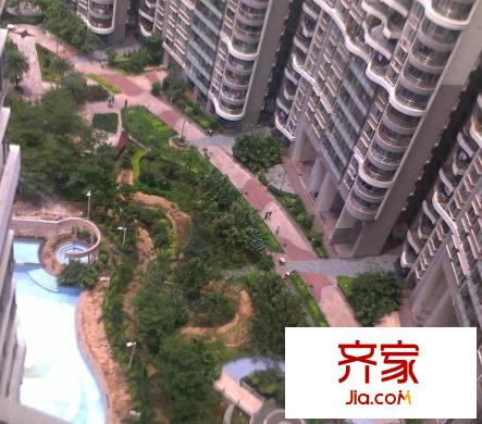 漾日湾畔外景图