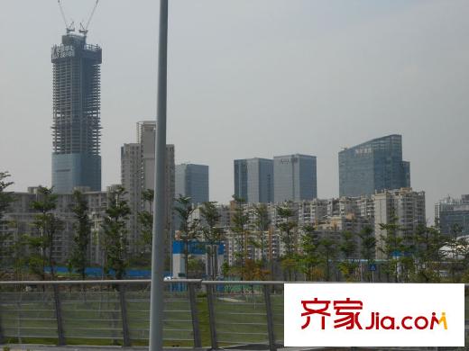 深圳湾1号远处海岸城