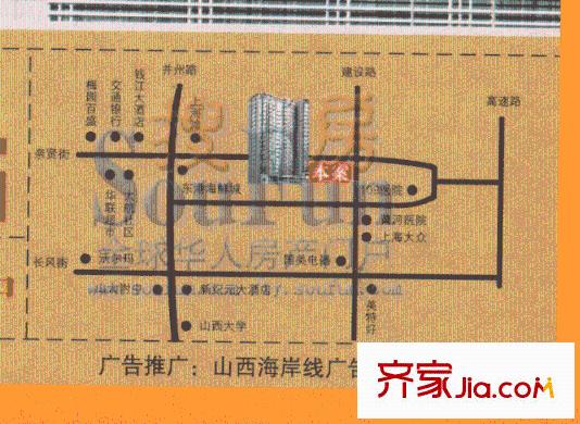 晉龍瑞和居交通圖