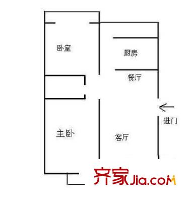 深圳 水岸新都 户型图1