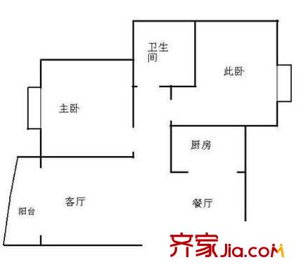 深圳 水岸新都 户型图6
