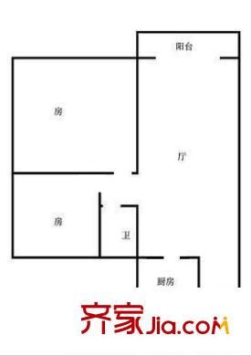 大世纪花园 0室 户型图