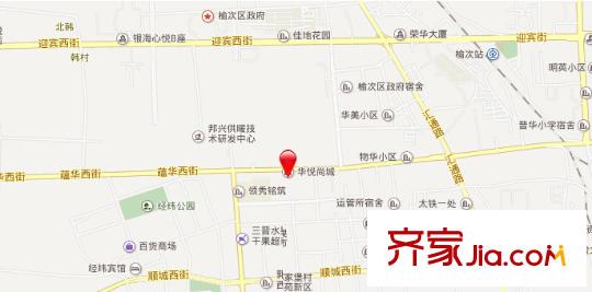 華悅尚城交通圖太原  
