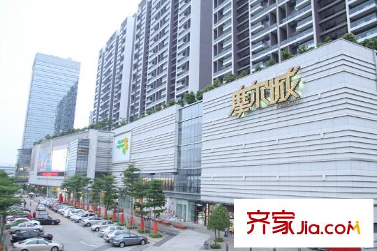 鹏达摩尔城配套图商业实景图