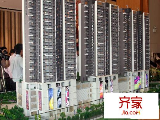 鹏达摩尔城外景图(2010-05-26 )
