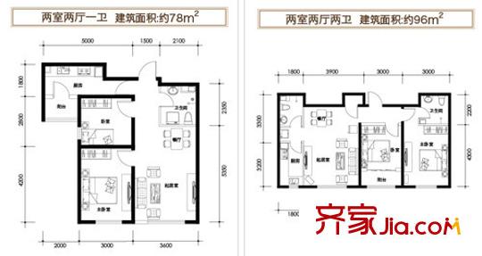 太原 慧光四方金街 户型图