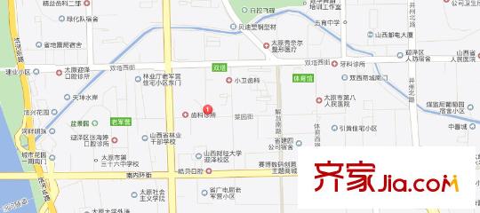 工療宿舍交通圖太原  