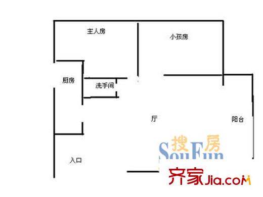 深圳 桂芳园五期 户型图3