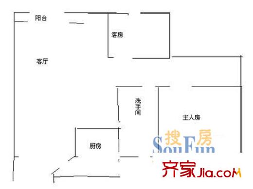 深圳 桂芳园五期 户型图4