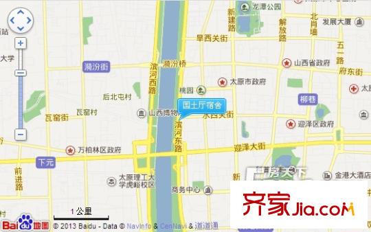 國土廳宿舍交通圖太原  