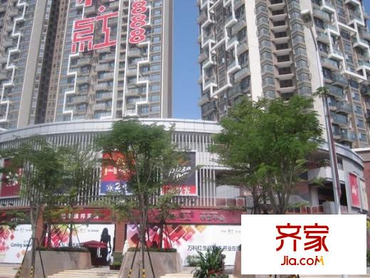 海轩城市广场外景图万科红