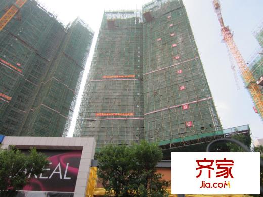 振业天峦小区工程进度(2013-09-28)