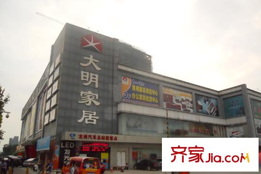 怡龙枫景园配套图深惠路左边的大明家居