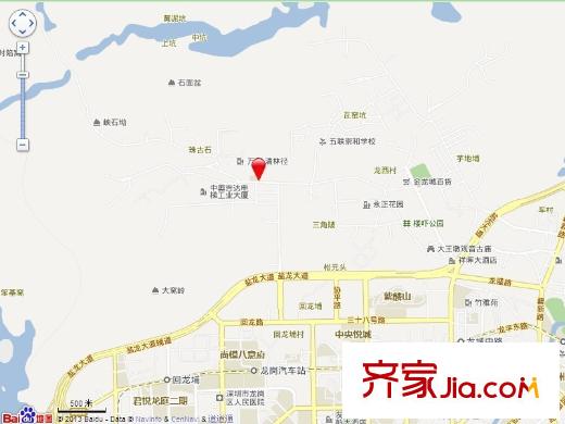 万科清林径交通图
