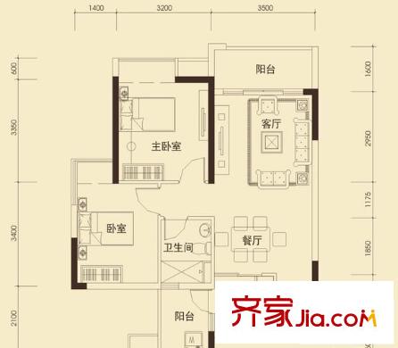 万科清林径 0室 户型图