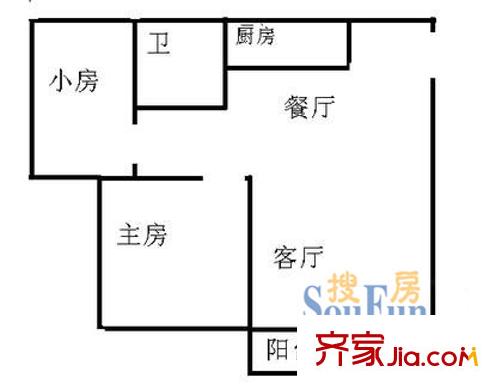深圳百合星城户型图3