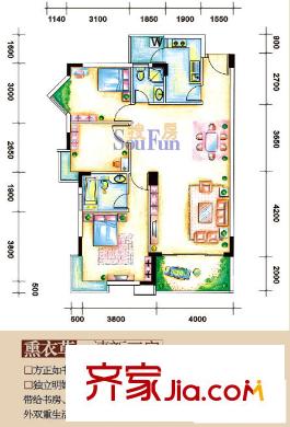 深圳 科苑学里 户型图13