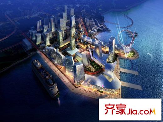 鲸山觐海配套图周边配套-太子湾(夜景)