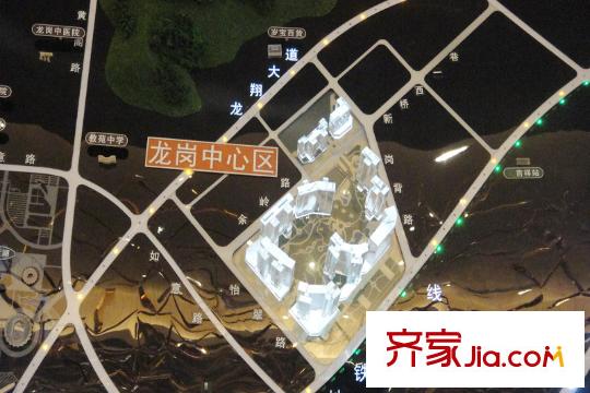 保利上城交通图项目区位图