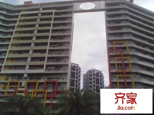 振业峦山谷外景图