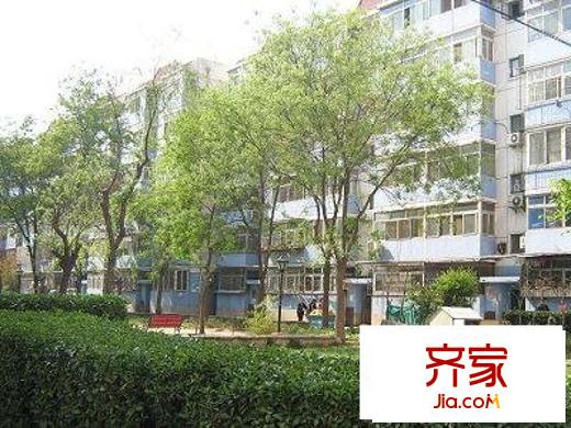 福顺里小区外景图绿化