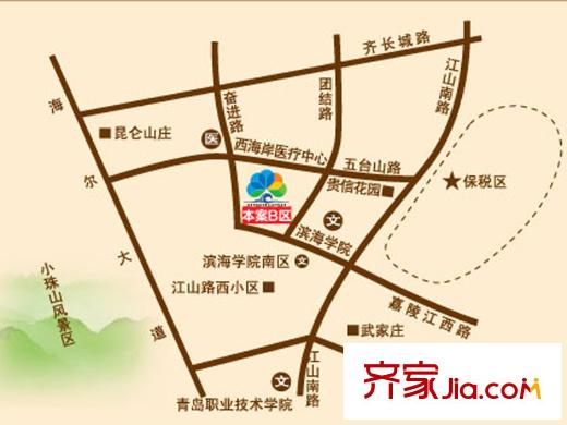 鴻潤嘉園交通圖