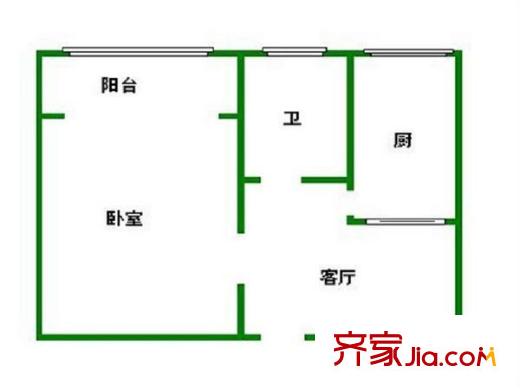 花家地小区 户型图