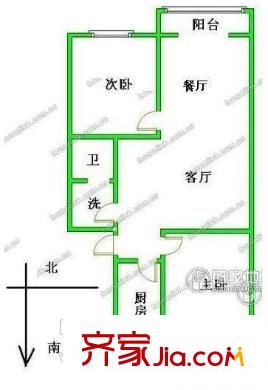 胡桃园 0室 户型图