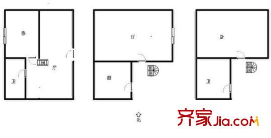 天通苑本一区 户型图