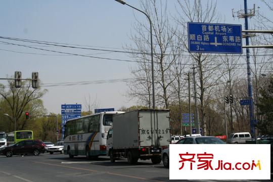 财富城堡周边 道路