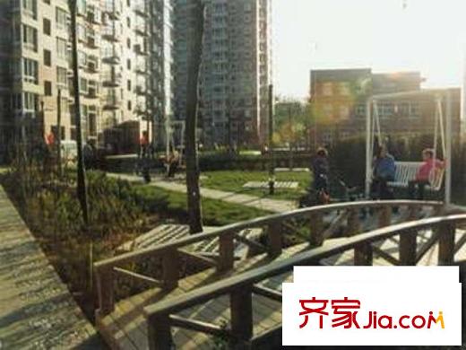 韦伯豪家园配套图中心花园