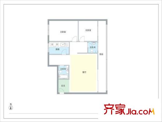 宝盛里户型图户型图