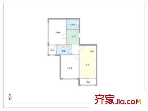 宝盛里户型图户型图