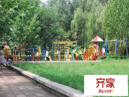 乔庄西区外景图绿化