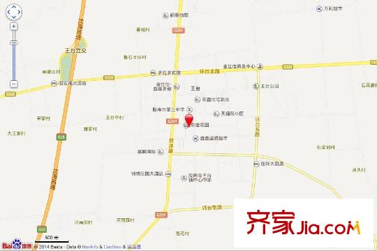 東佳花園交通區(qū)位圖